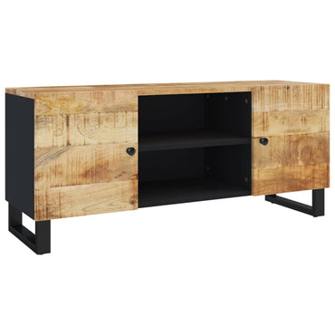 vidaXL Meuble TV 105x33x46 cm Bois de manguier massif