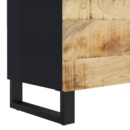 vidaXL Meuble TV 105x33x46 cm Bois de manguier massif