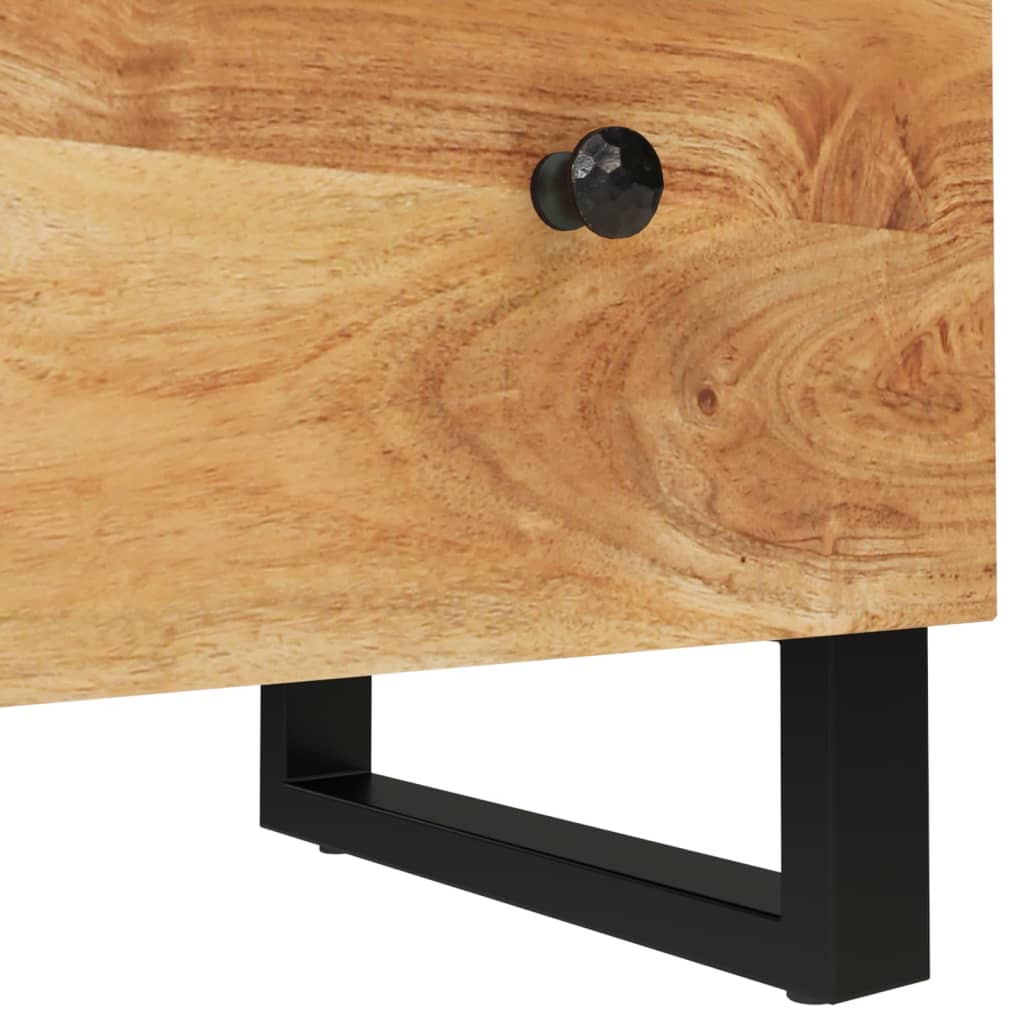 vidaXL Buffet 60x33x75 cm Bois d'acacia massif