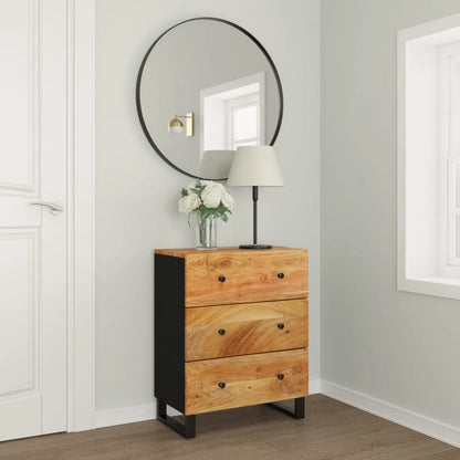 vidaXL Buffet 60x33x75 cm Bois d'acacia massif