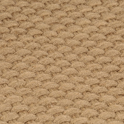vidaXL Tapis rectangulaire Naturel 80x160 cm Jute