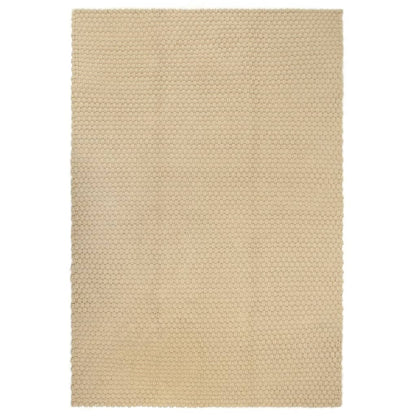 vidaXL Teppich Rechteckig Natur 180x250 cm Baumwolle