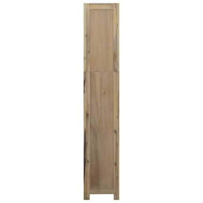 vidaXL Bibliothèque à 6 étagères 80x30x170 cm Bois d'acacia massif