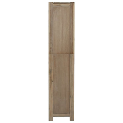 vidaXL Bücherregal 5 Böden 80x30x140 cm Massivholz Akazie