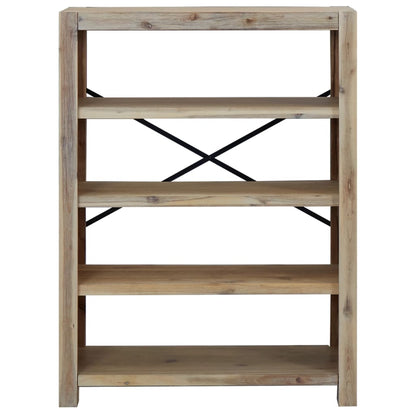 vidaXL Étagère à 4 niveaux 80x30x110 cm Bois d'acacia massif