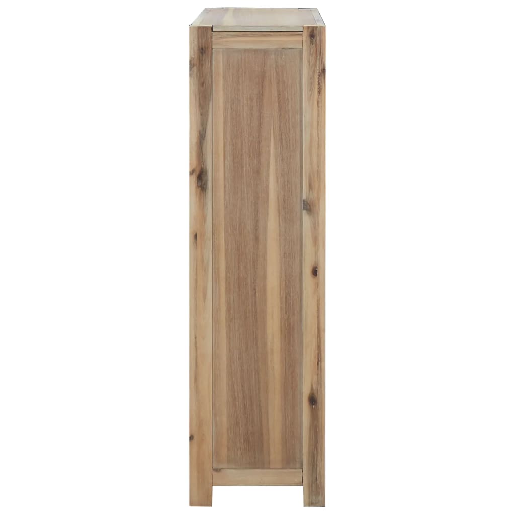 vidaXL Étagère à 4 niveaux 80x30x110 cm Bois d'acacia massif