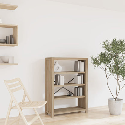 vidaXL Étagère à 4 niveaux 80x30x110 cm Bois d'acacia massif