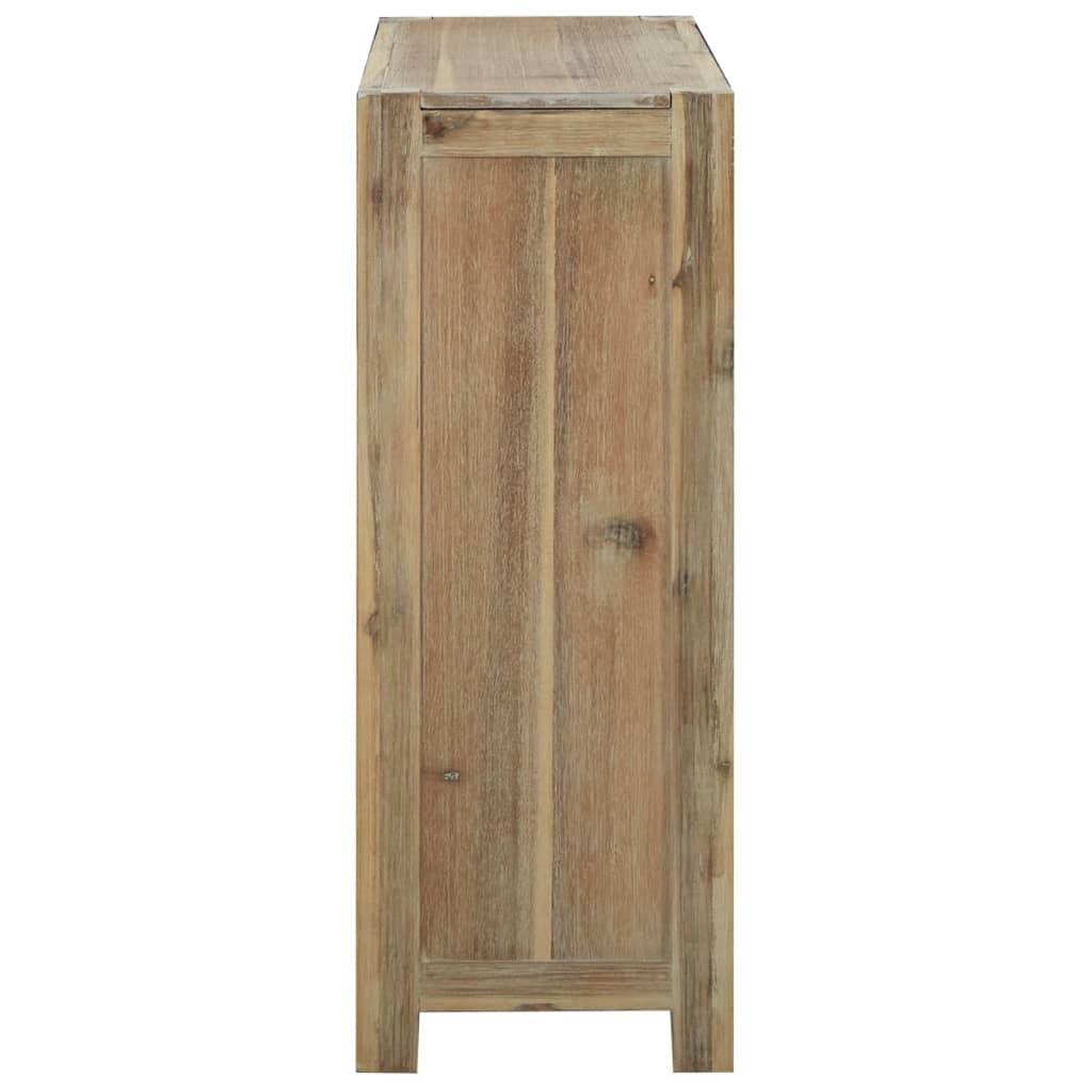 vidaXL Étagère à 3 niveaux 80x30x80 cm Bois d'acacia massif
