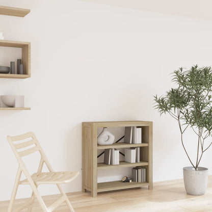 vidaXL Étagère à 3 niveaux 80x30x80 cm Bois d'acacia massif