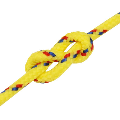 vidaXL Bootsseil Gelb 5 mm 250 m Polypropylen