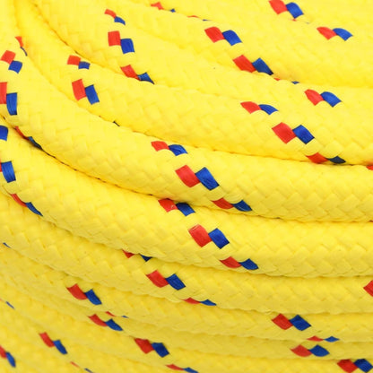 vidaXL Bootsseil Gelb 18 mm 25 m Polypropylen