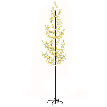 vidaXL LED-Baum mit Kirschblüten Warmweiß 368 LEDs 300 cm