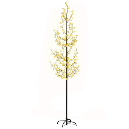 vidaXL LED-Baum mit Kirschblüten Warmweiß 368 LEDs 300 cm