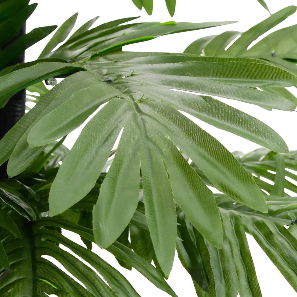 vidaXL Künstliche Palme mit 252 LEDs Warmweiß 400 cm
