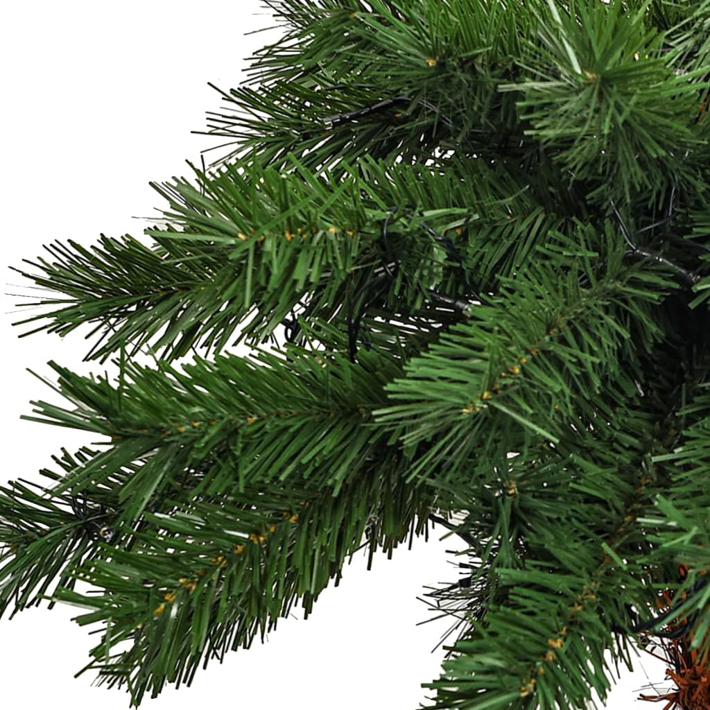 vidaXL Weihnachtsbaum mit LEDs 210 cm