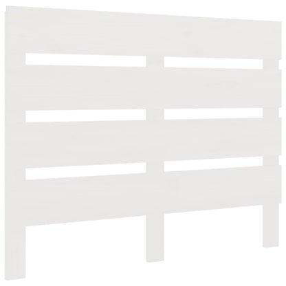 vidaXL Kopfteil Weiß 90x3x80 cm Massivholz Kiefer