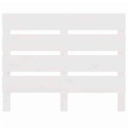 vidaXL Kopfteil Weiß 90x3x80 cm Massivholz Kiefer