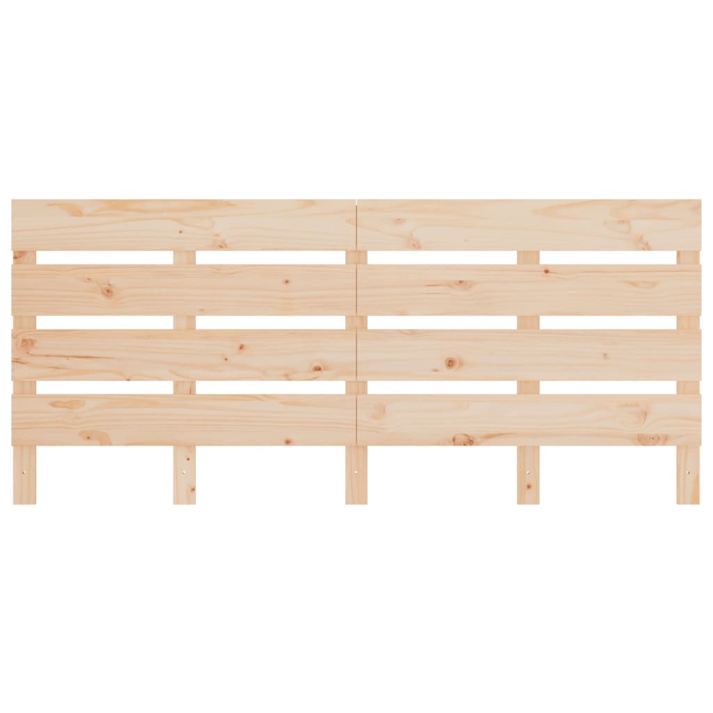 vidaXL Kopfteil 200x3x80 cm Massivholz Kiefer