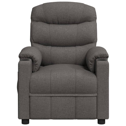 vidaXL Relaxsessel Dunkelgrau Stoff