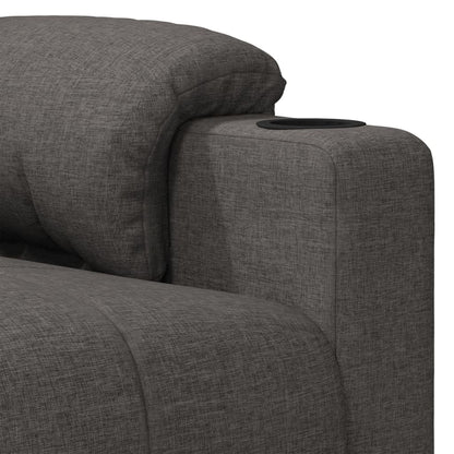vidaXL Relaxsessel Dunkelgrau Stoff