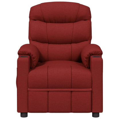 vidaXL Relaxsessel Weinrot Stoff