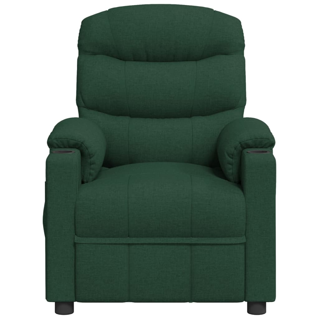 vidaXL Relaxsessel Dunkelgrün Stoff
