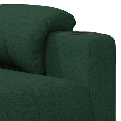 vidaXL Relaxsessel Dunkelgrün Stoff