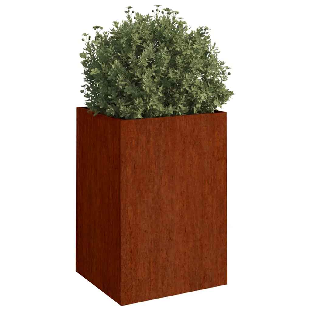 vidaXL Pflanzkübel 52x48x75 cm Cortenstahl