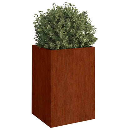 vidaXL Pflanzkübel 52x48x75 cm Cortenstahl