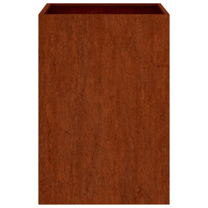 vidaXL Pflanzkübel 52x48x75 cm Cortenstahl