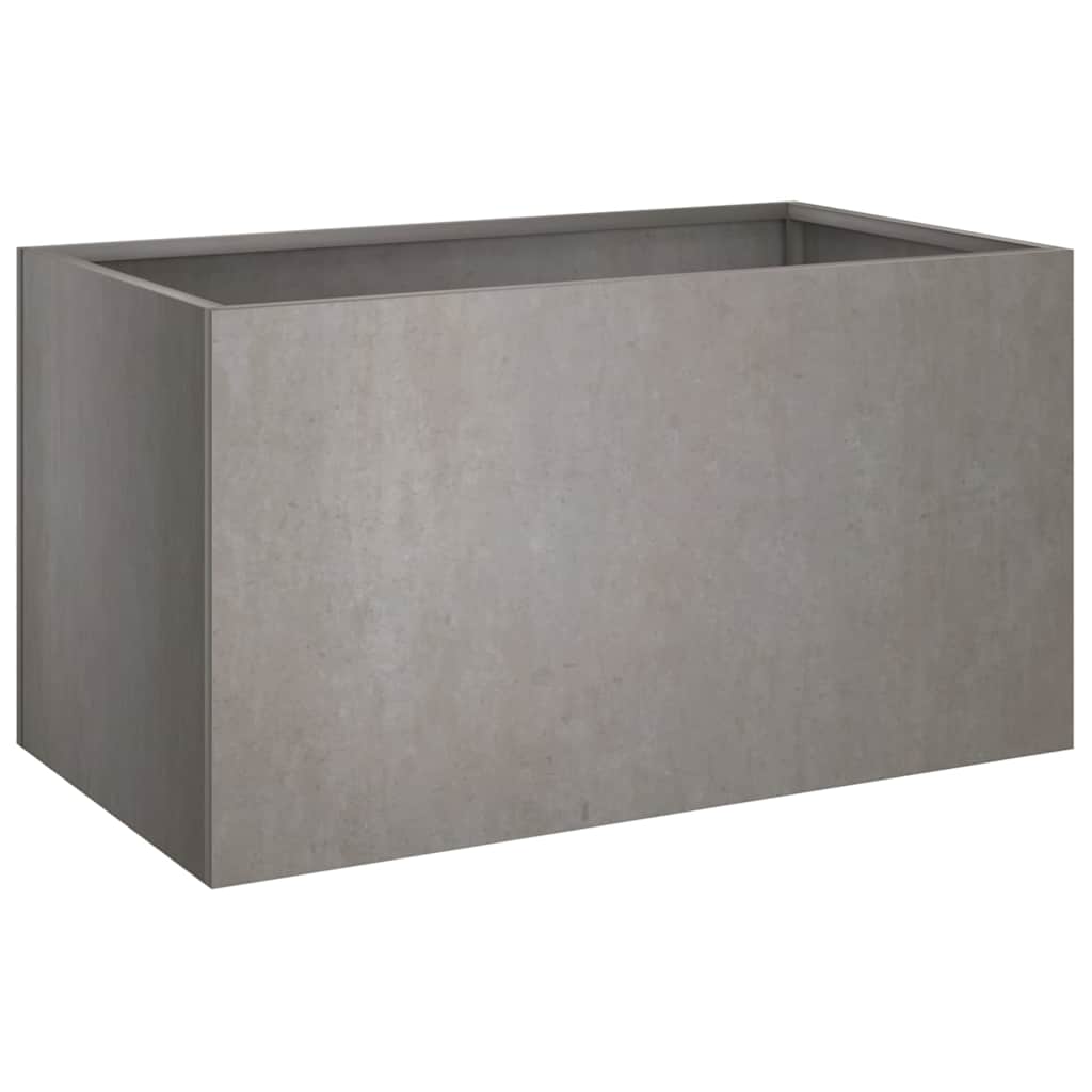 vidaXL Pflanzkübel 62x40x39 cm Cortenstahl