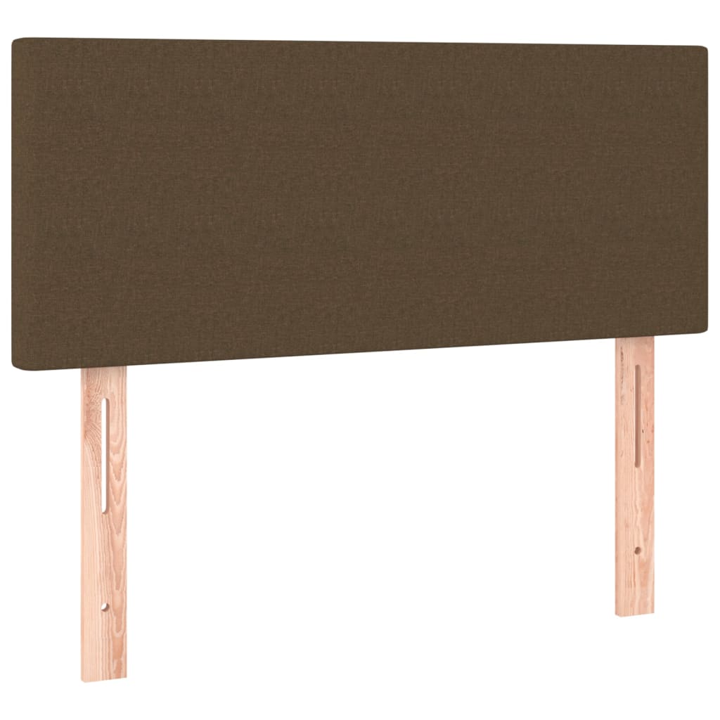 vidaXL Kopfteil Dunkelbraun 80x5x78/88 cm Stoff