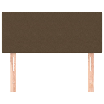 vidaXL Kopfteil Dunkelbraun 80x5x78/88 cm Stoff
