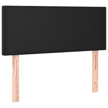 vidaXL Kopfteil Schwarz 80x5x78/88 cm Kunstleder