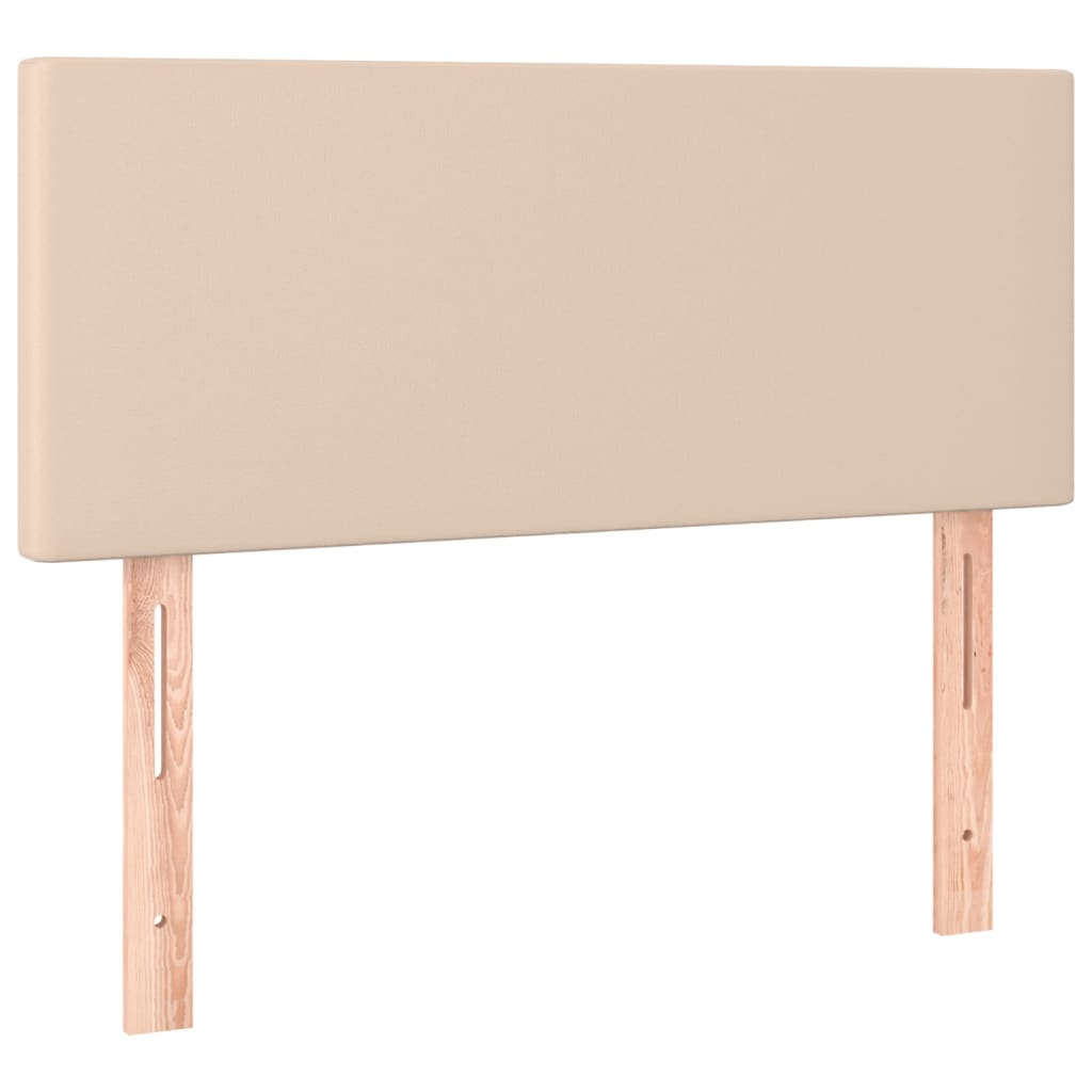 vidaXL Kopfteil Cappuccino-Braun 80x5x78/88 cm Kunstleder
