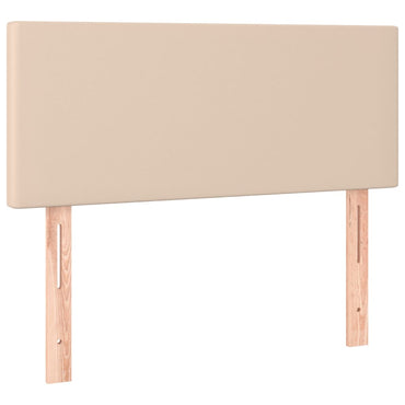 vidaXL Kopfteil Cappuccino-Braun 80x5x78/88 cm Kunstleder
