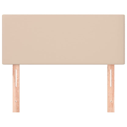 vidaXL Kopfteil Cappuccino-Braun 80x5x78/88 cm Kunstleder