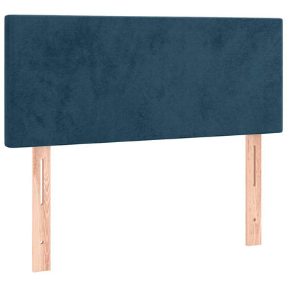 vidaXL Kopfteil Dunkelblau 80x5x78/88 cm Samt