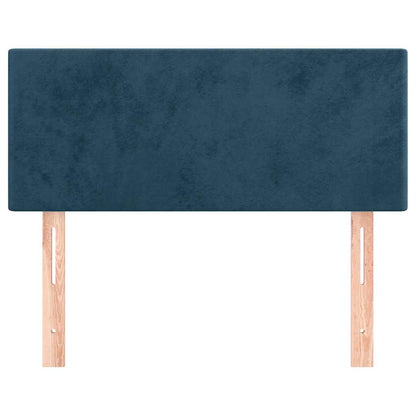 vidaXL Kopfteil Dunkelblau 80x5x78/88 cm Samt