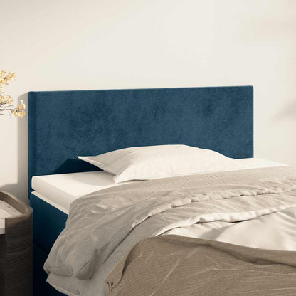 vidaXL Kopfteil Dunkelblau 80x5x78/88 cm Samt