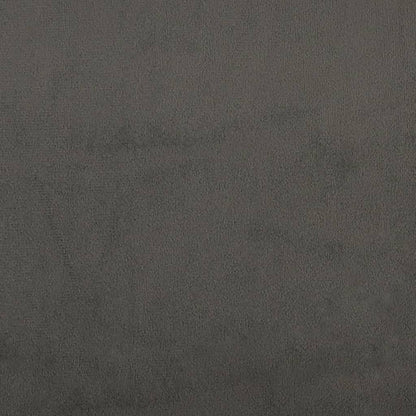 vidaXL Kopfteil Dunkelgrau 90x5x78/88 cm Samt