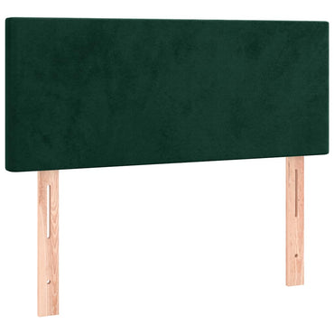vidaXL Kopfteil Dunkelgrün 90x5x78/88 cm Samt