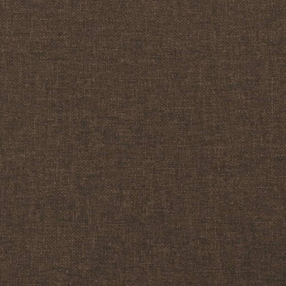 vidaXL Kopfteil Dunkelbraun 100x5x78/88 cm Stoff
