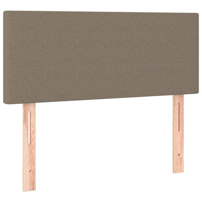 vidaXL Kopfteil Taupe 100x5x78/88 cm Stoff