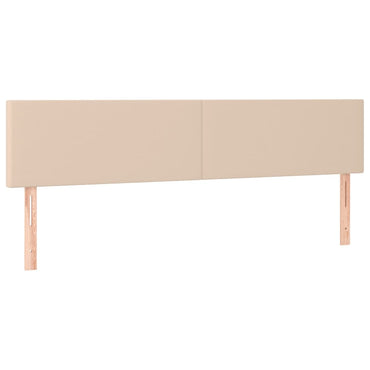 vidaXL Kopfteile 2 Stk. Cappuccino-Braun 90x5x78/88 cm Kunstleder