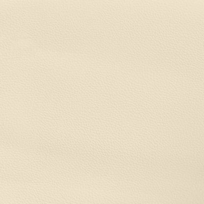 vidaXL Kopfteile 2 Stk. Creme 100x5x78/88 cm Kunstleder