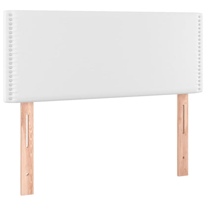 vidaXL Kopfteil Weiß 80x5x78/88 cm Kunstleder