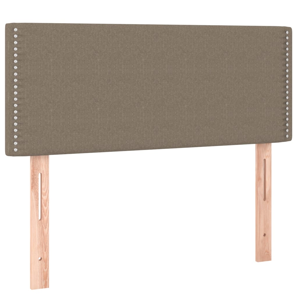 vidaXL Kopfteil Taupe 90x5x78/88 cm Stoff