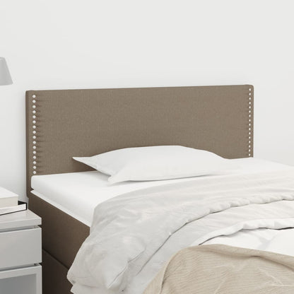 vidaXL Kopfteil Taupe 90x5x78/88 cm Stoff