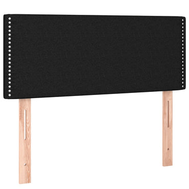 vidaXL Kopfteil Schwarz 100x5x78/88 cm Stoff